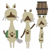 Barrel Felyne Barrel Felyne